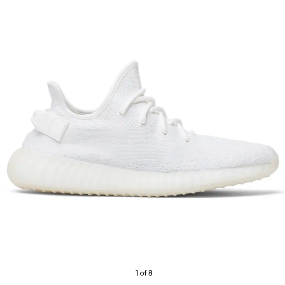 White Yeezy Boost 350